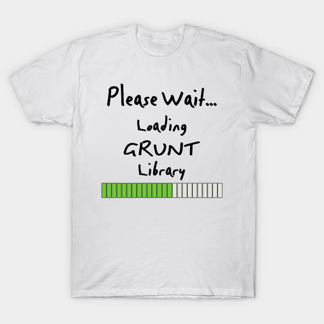 Please wait T-Shirt by Warp9